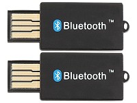 FreeTec Bluetooth Mini-USB-Adapter Klasse 2 Doppelpack