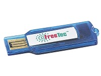 FreeTec Bluetooth Mini-USB-Adapter Klasse 2 20m