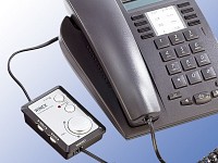 FreeTec Telefonhörer-Verstärker mit Bass und Höhenregelung
