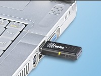 FreeTec Bluetooth Mini-USB-Adapter Klasse I 100m EDR 2.0